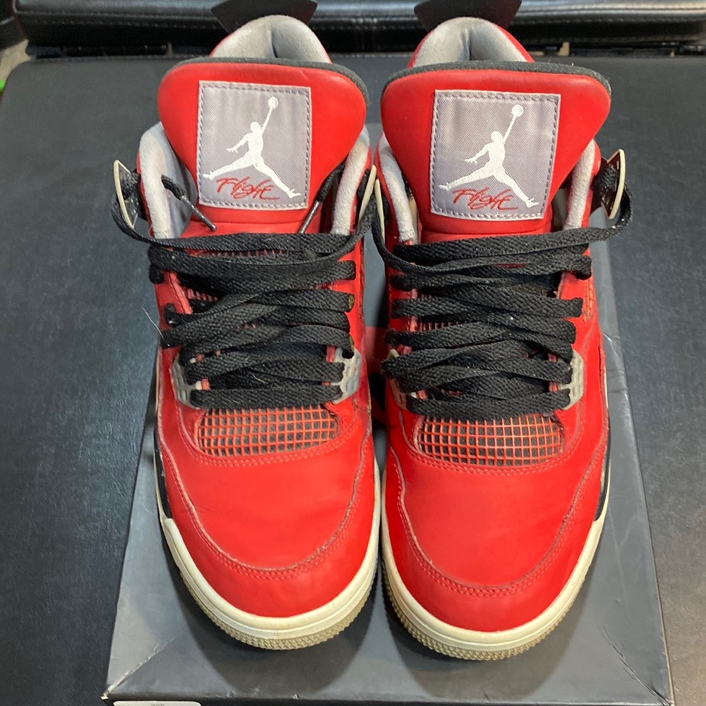 Jordan 4 retro red black